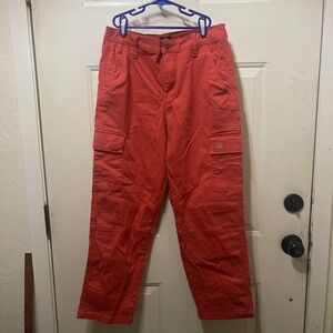 Dickies Women's Relaxed Fit Carpenter Pants w29R Reg FPR50BW2 - Red